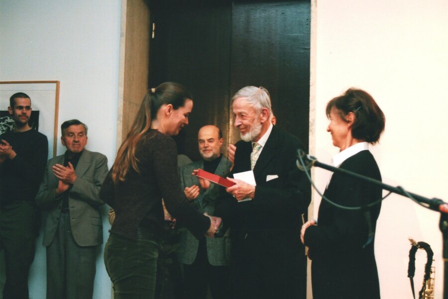 zleva F. Díaz, ?, Markéta Othová, Petr Haimann, Jiří Šetlík, Charlotte Kotíková; foto: Michaela Dvořáková